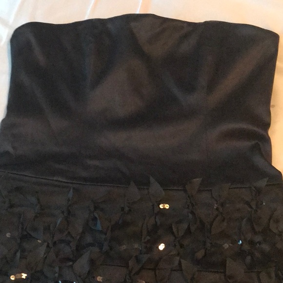 Laundry By Shelli Segal Black Strapless Dress - Picture 7 of 7